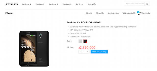 Người dùng sẽ có thêm một cách để mua điện thoại Asus