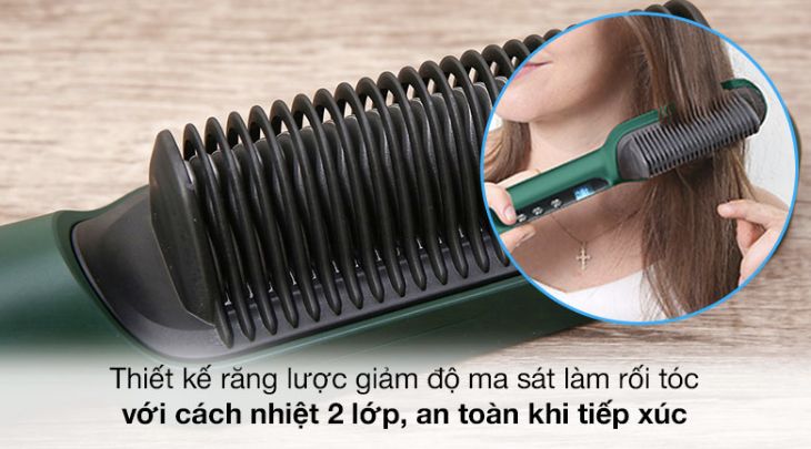 Lược chải tóc Kent Brushes Small Cushion Brush  AH11G  Classicvn