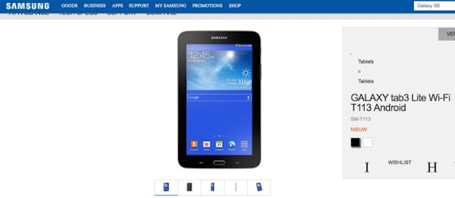 Galaxy Tab 3 Lite Wi-Fi
