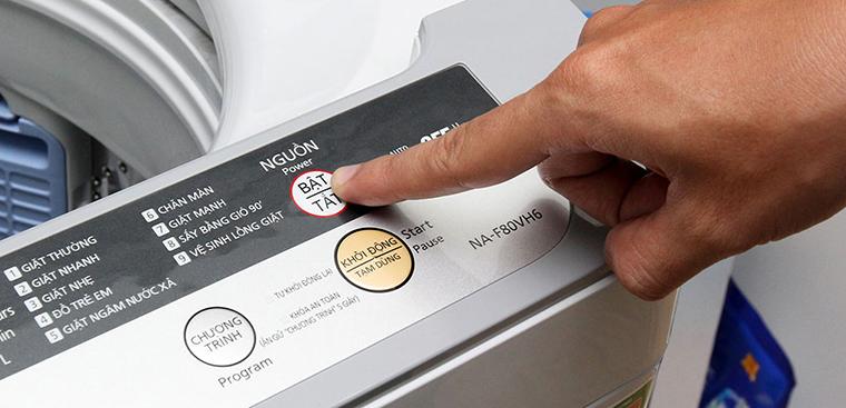 Hướng dẫn cách sử dụng máy giặt panasonic 8.5kg cửa trên đầy đủ và chi tiết