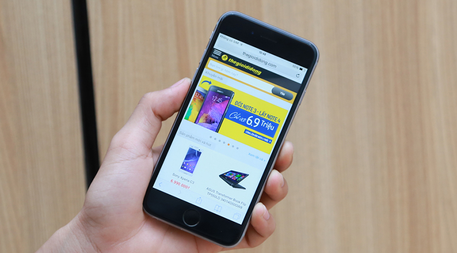 Một chiếc smartphone nhái iPhone 6