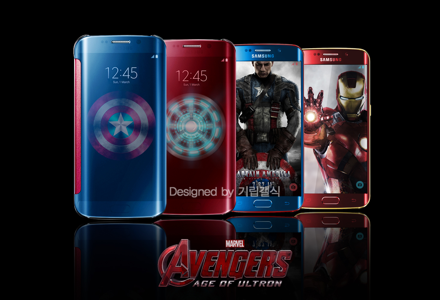 Galaxy S6 Edge Avengers