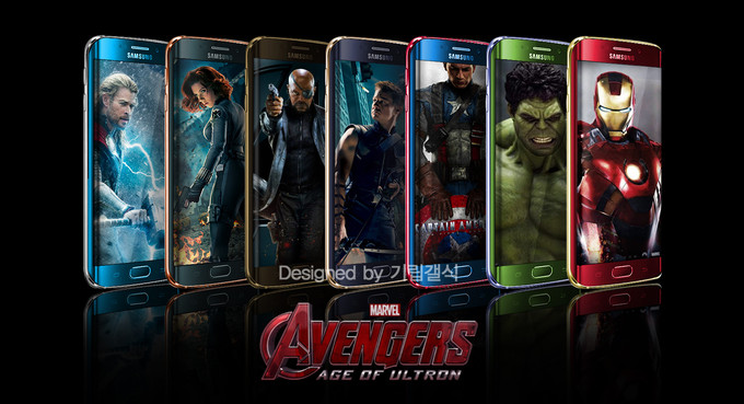 Galaxy S6 Edge Avengers