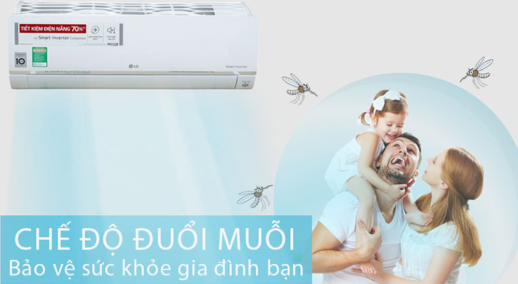 Lợi ích của chế độ đuổi muỗi