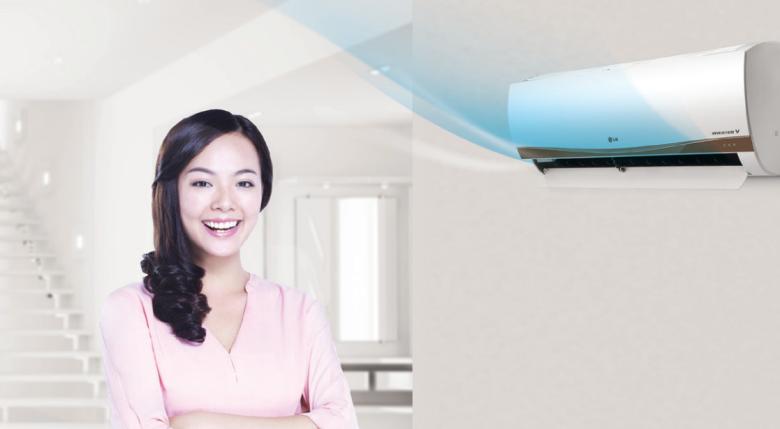 Nhấn nút 1 Touch Soft Air 1 lần để tránh luồng khí lạnh