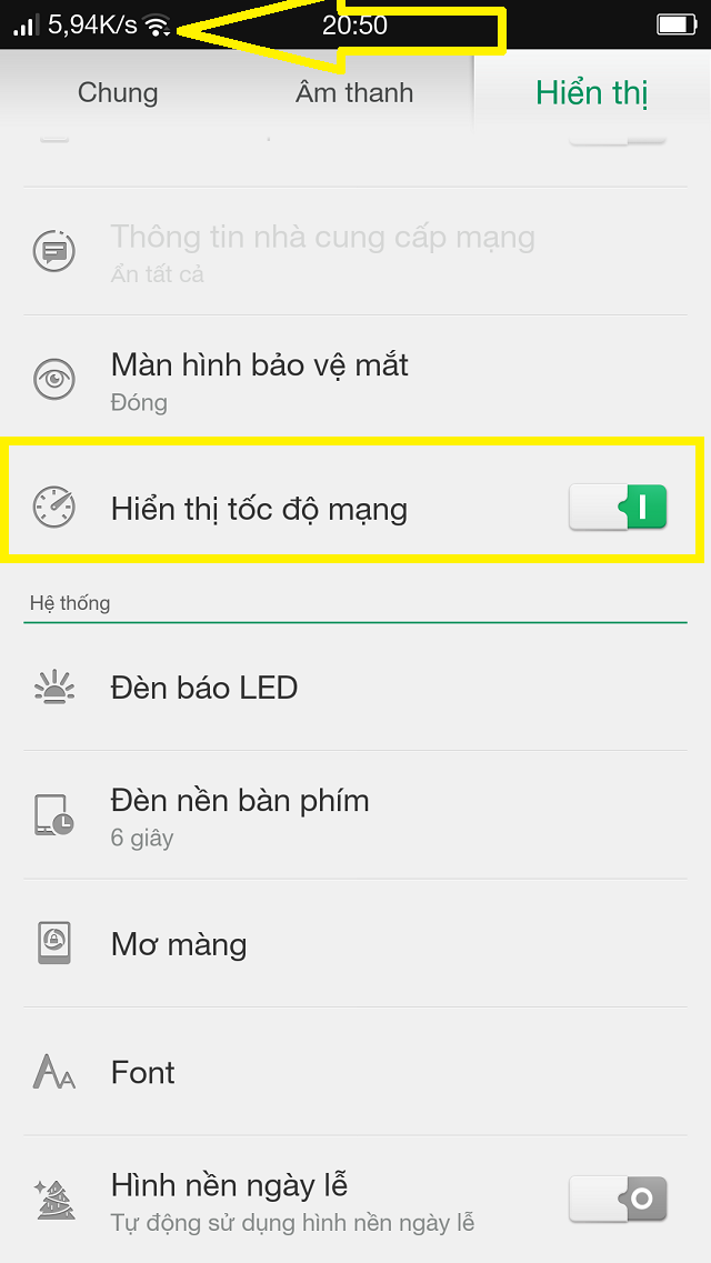 tuỳ chỉnh Color OS 2.0