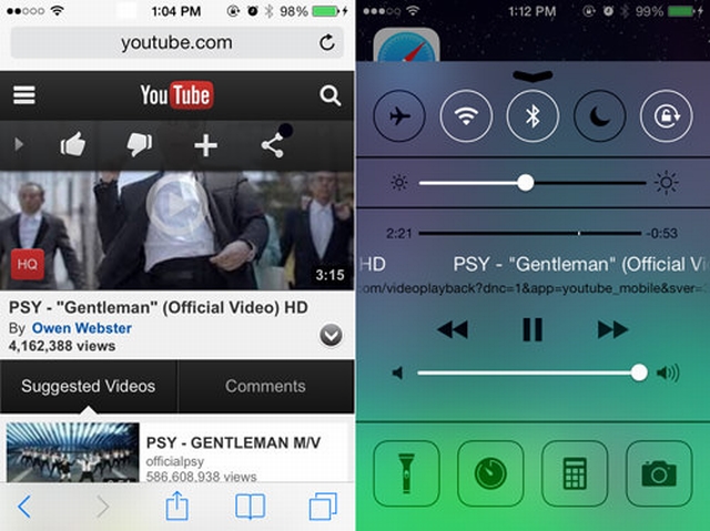iOS 8: Mở video YouTube ở chế độ Background để nghe nhạc