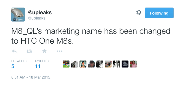 @upleaks xác nhận HTC One M8s