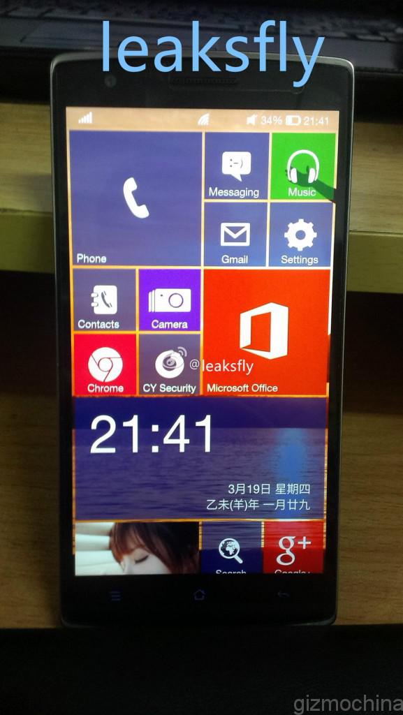 OnePlus One được chạy Windows 10