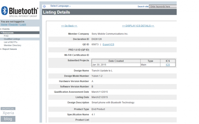 Android 'kẹo mút' sẽ không thiếu phần của Xperia T2 Ultra