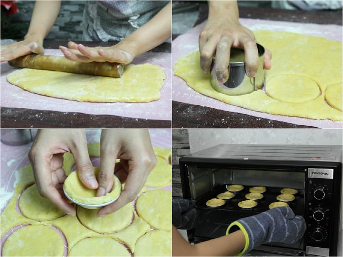 Bước 5 Nướng bánh Bánh tart trứng