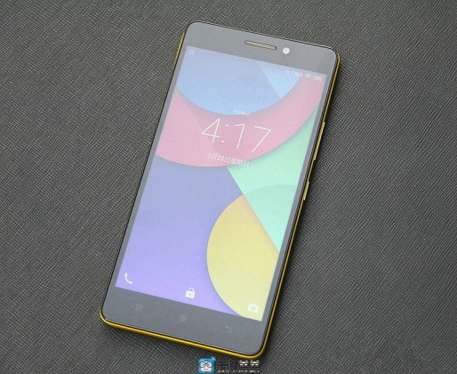 Mặt trước của Lenovo K3 Note