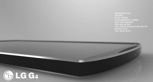 LG G4 sẽ không có vỏ kim loại