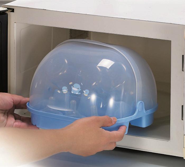 Microwave also helps sterilize effectively