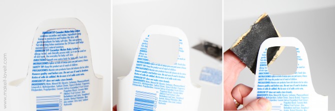 Tạo túi sạc điện thoại bằng vỏ chai sữa tắm