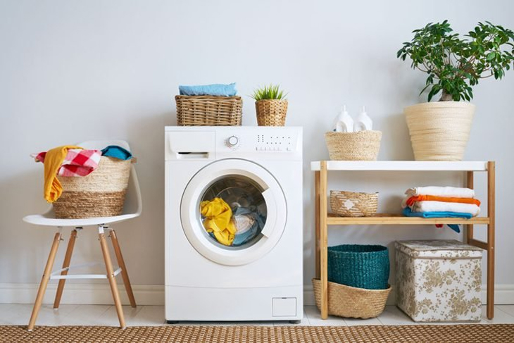 You should clean your washing machine at least every 6 months
