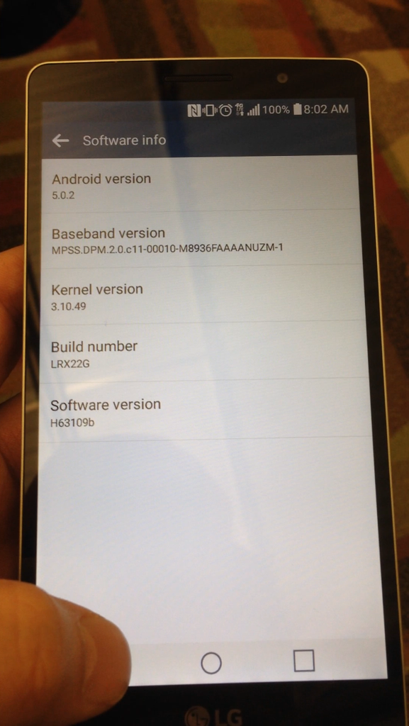 Ảnh thực tế LG G4 Ảnh thực tế LG G4