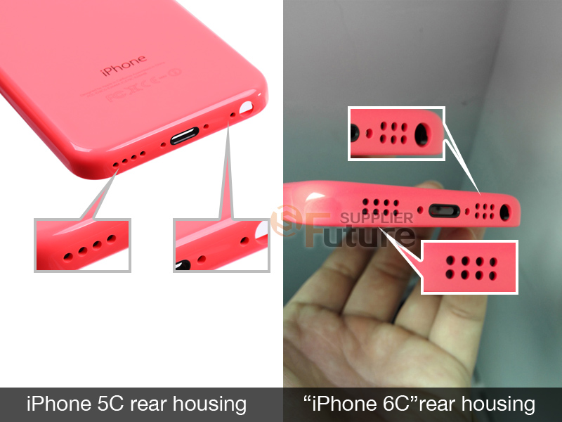 iPhone 6C có 2 cụm camera trong khi iPhone 5C chỉ có một