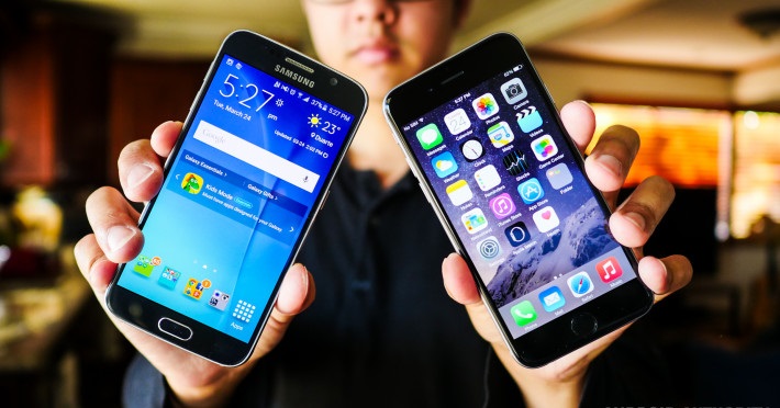 galaxy s6 iphone 6 phần cứng galaxy s6 iphone 6
