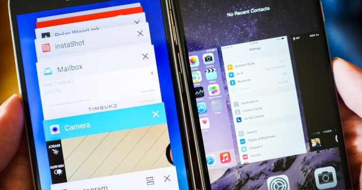 galaxy s6 iphone 6 đa nhiệm galaxy s6 iphone 6 đa nhiệm