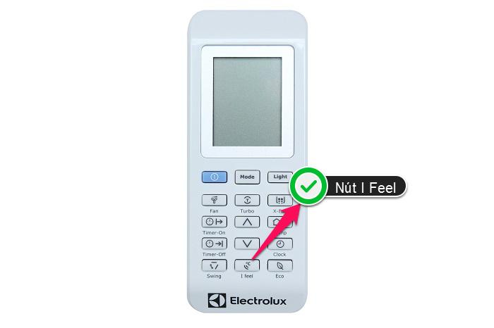 Cách sử dụng máy lạnh Electrolux > Chế độ I Feel