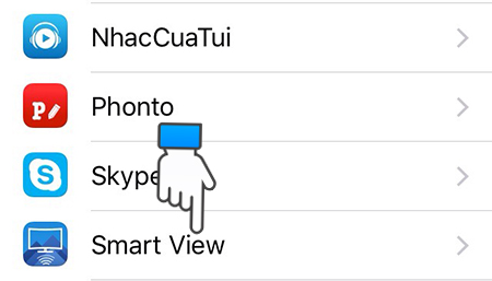 Chọn Smart View