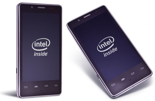 Concept smartphone Intel chạy Android