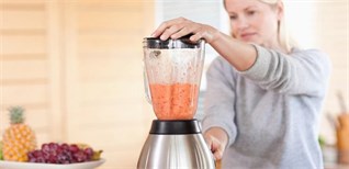 9 sai lầm thường gặp khi sử dụng máy xay sinh tố
