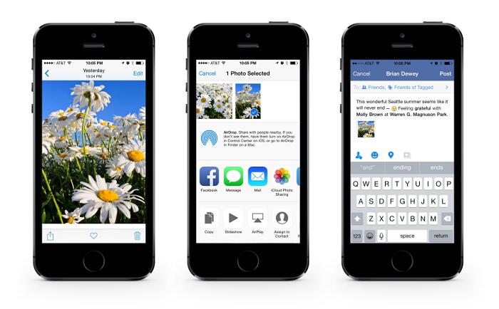 Facebook luôn nâng cấp ứng dụng về giao diện và tính năng để làm hài lòng và giữ chân người dùng.