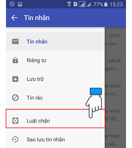 Cách chặn tin nhắn quảng cáo trên điện thoại Android