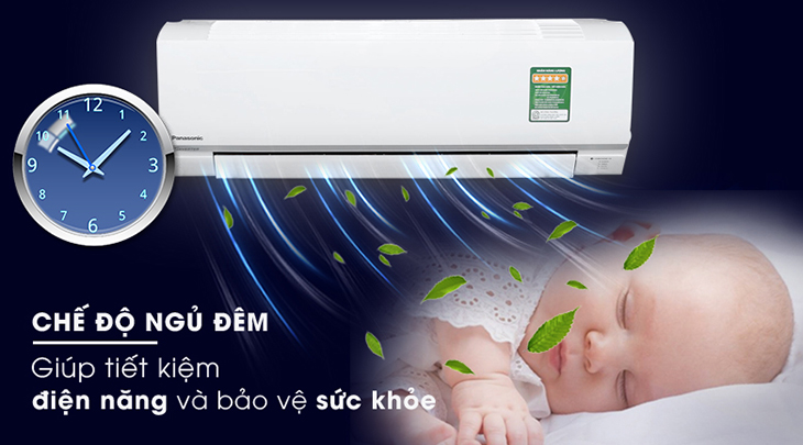 Tác dụng chế độ ngủ đêm  trên điều hòa đối với sức khỏe