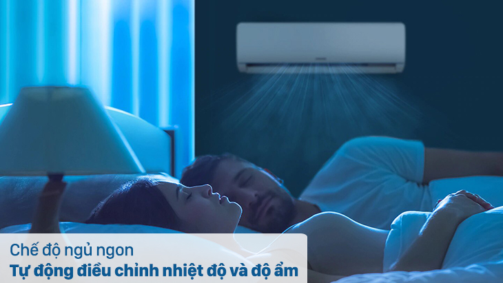 Chế độ ngủ đêm trên máy lạnh có tác dụng thế nào với sức khỏe? > Chế độ ngủ ngon của Samsung