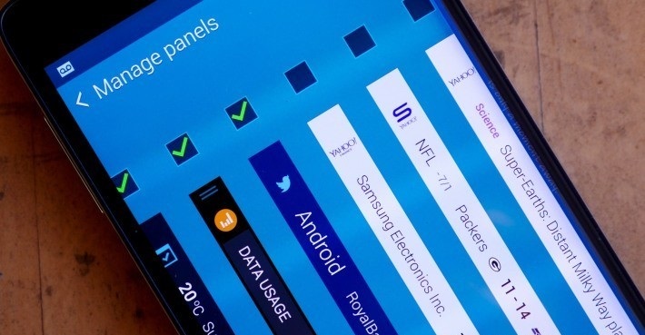 Ứng dụng yêu thích bị lỗi trên Galaxy Note Edge Ứng dụng yêu thích bị lỗi trên Galaxy Note Edge