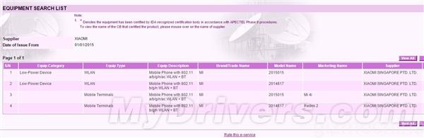 Xiaomi Mi4i bị phát hiện Xiaomi Mi4i bị phát hiện