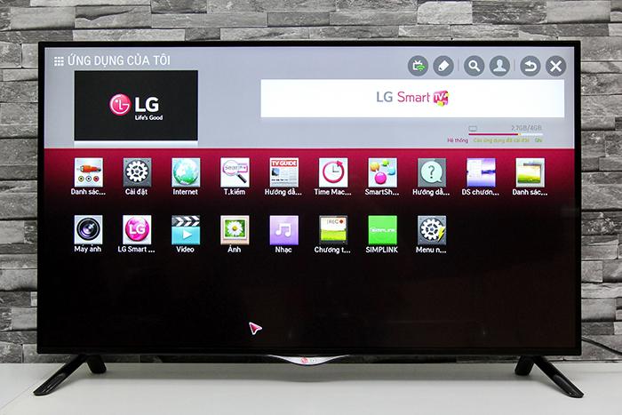 Hướng dẫn dò kênh tivi LG UB700T > Chọn Cài đặt để bắt đầu