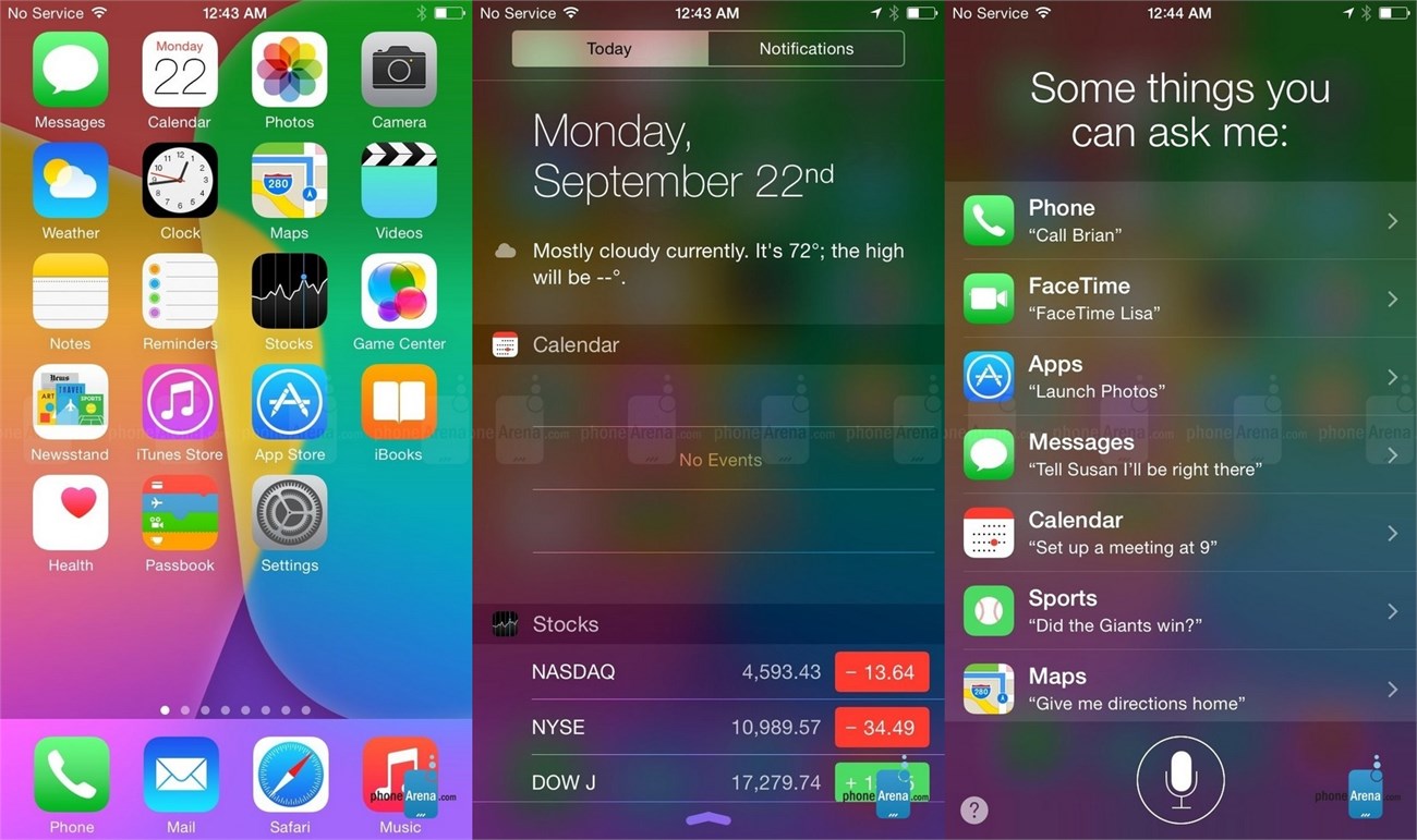 Giao diện iOS 8 Giao diện iOS 8