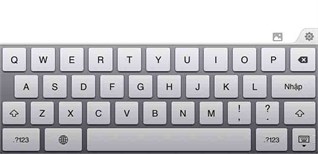 Các cài đặt cơ bản trên bàn phím iPad (Phần 2)