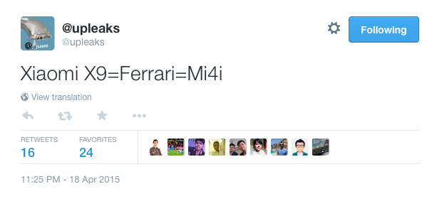 Xiaomi Mi4i sẽ có nhiều tên gọi