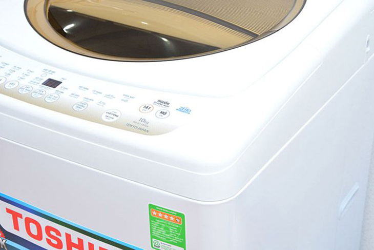 Bảng điều khiển nóng trong khi giặt