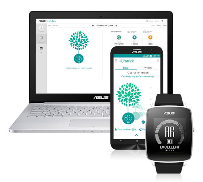 Smartwatch pin 10 ngày của Asus sẽ lên kệ với giá sốc
