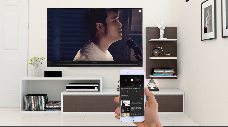 Chiếu YouTube lên tivi