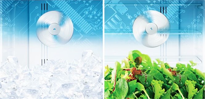 Hệ thống quạt kép tủ lạnh Hitachi có gì đặc biệt?