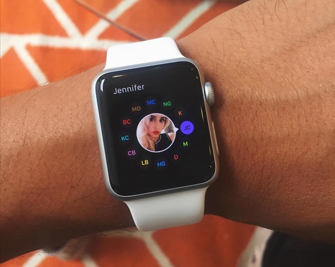 Thêm số liên lạc trên Apple Watch