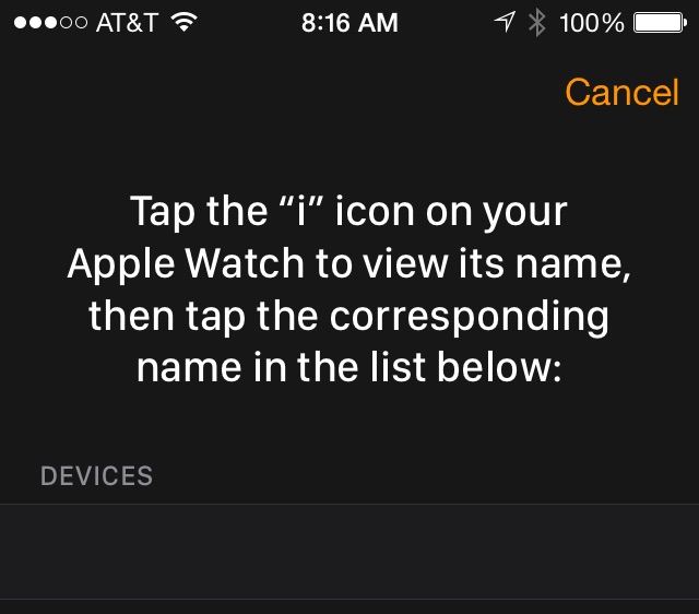 Kết nối Apple Watch với iPhone