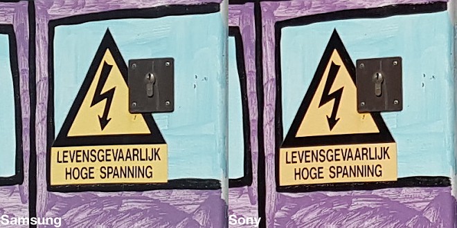 Loạt ảnh so sánh giữa cảm biến Sony và Samsung Loạt ảnh so sánh giữa cảm biến Sony và Samsung