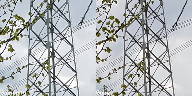 Loạt ảnh so sánh giữa cảm biến Sony và Samsung 3 Loạt ảnh so sánh giữa cảm biến Sony và Samsung 3