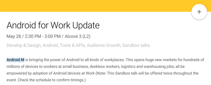 Google để rò rỉ tin về Android M Google để rò rỉ tin về Android M