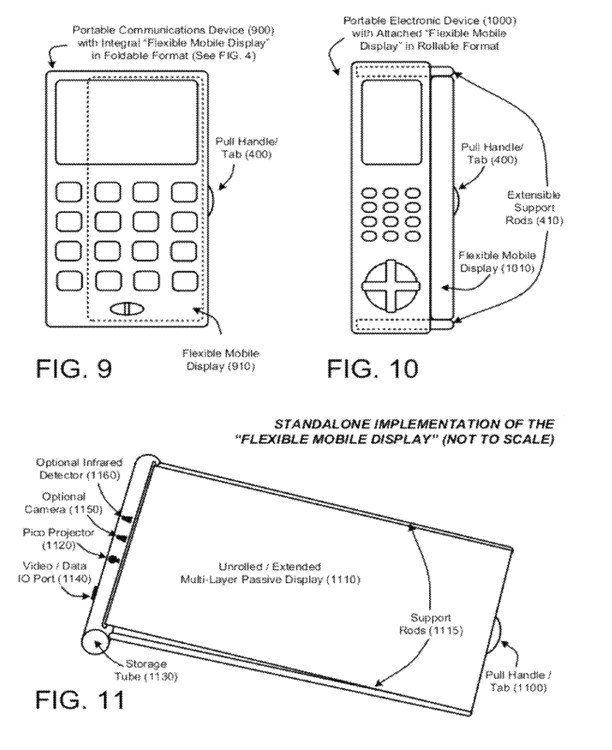 Bằng sáng chế màn hình có thể cuộn lại của Microsoft