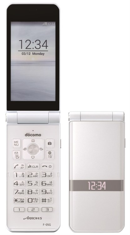 Fujitsu Arrows F-05G có thời gian chờ rất lâu