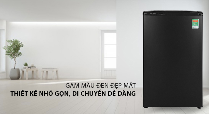 Tủ lạnh Aqua 90 lít AQR-D99FA(BS)